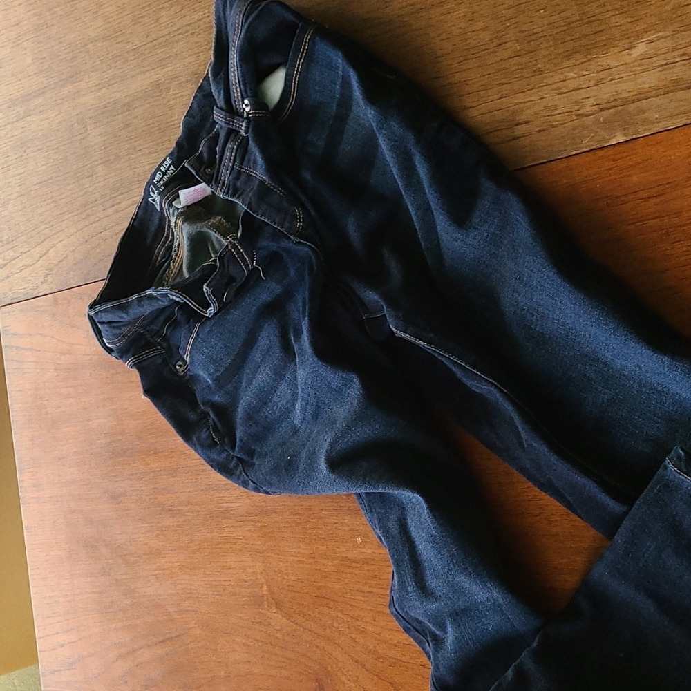 Sz 13 Stretchy skinny jeans Dark wash